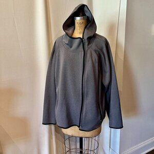 Grey Hooded Jacket